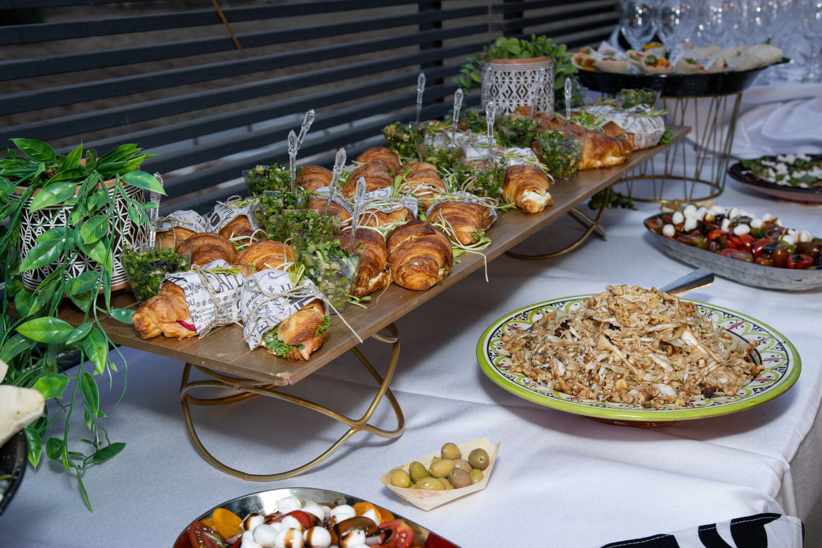 Buffet coloré